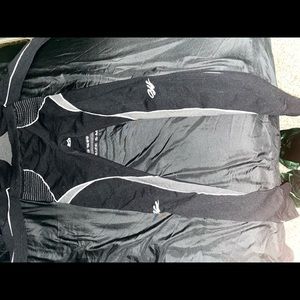 Off white logo print paneled leggings